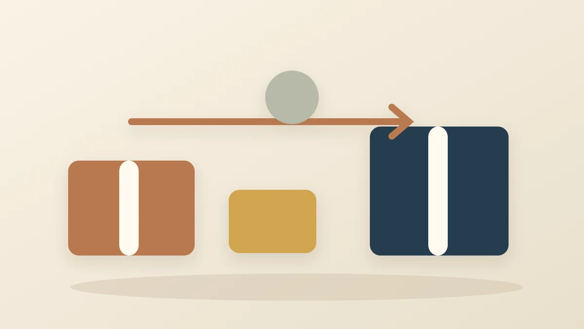 A text-free editorial illustration of explaining constrained capacity