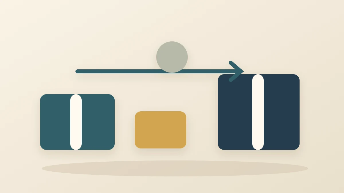 A text-free editorial illustration of qualifying delivery commitments